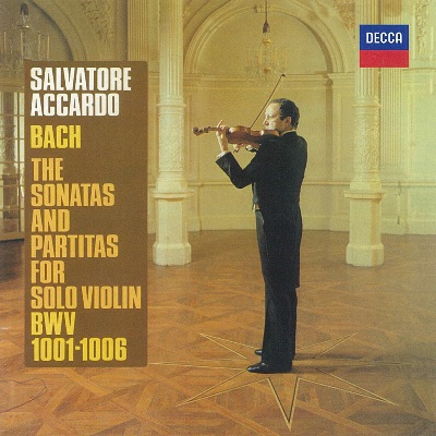 SALVATORE ACCARDO / サルヴァトーレ・アッカルド / J.S.バッハ: 無伴奏ヴァイオリンのためのソナタ & パルティータ 全曲