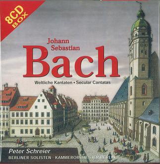PETER SCHREIER / ペーター・シュライアー / Johann Sebastian Bach/Weltliche Kantaten Secular Cantatas