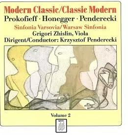 KRZYSZTOF PENDERECKI / クシシュトフ・ペンデレツキ / SINFONIA VARSOVIA