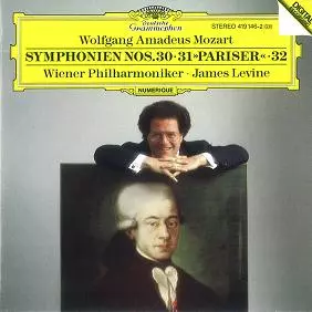 MOZART: SYMPHONIES NOS.30-32/JAMES LEVINE/ジェイムズ・レヴァイン