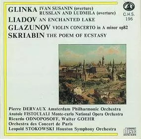 LEOPOLD STOKOWSKI / レオポルド・ストコフスキー / グリンカ / リャドフ / グラズノフ / スクリャービン