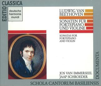 JOS VAN IMMERSEEL / ジョス・ファン・インマゼール / ベートーヴェン:フォルテピアノとヴァイオリンのためのソナタ全集