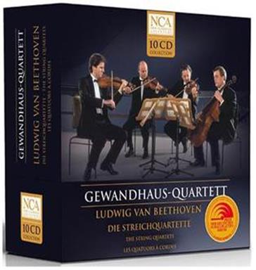 GEWANDHAUS-QUARTETT LEIPZIG / ゲヴァントハウス弦楽四重奏団 / BEETHOVEN : COMPLETE STRING QUARTETS