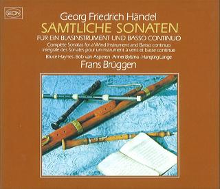 FRANS BRUGGEN / フランス・ブリュッヘン / ヘンデル:木管のためのソナタ全集