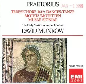 DAVID MUNROW / デイヴィッド・マンロウ / PRAETORIUS : TANZE AUS TERPSICHORE, usw / プレトリウス:テルプシコーレ舞曲集