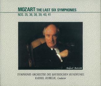 MOZART : THE LAST SIX SYMPHONIES / モーツァルト:後期6大交響曲集 