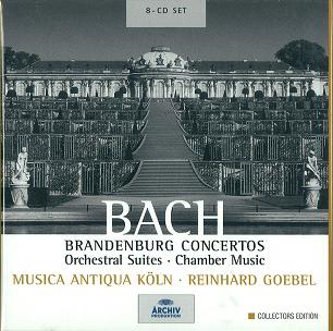 REINHARD GOEBEL / ラインハルト・ゲーベル / J.S.BACH : BRANDENBURG CONCERTOS / Orchestral Suites / Chamber Music
