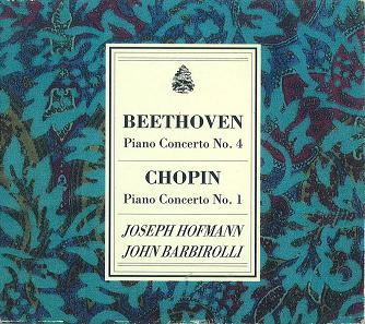 JOSEF HOFMANN / ヨゼフ・ホフマン / BEETHOVEN : Piano Concerto No.4 /CHOPIN : Piano Concerto No.1  / ベートーヴェン:協奏曲第4番/ショパン:協奏曲第1番