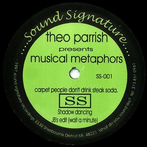 THEO PARRISH / セオ・パリッシュ / MUSICAL METAPHORS