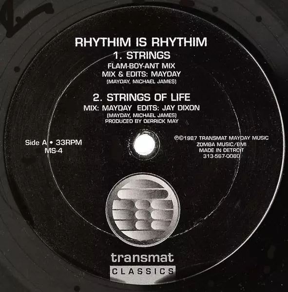 RHYTHIM IS RHYTHIM / リズム・イズ・リズム / STRINGS OF LIFE(REISSUE/TRANSMAT CLASSICS)