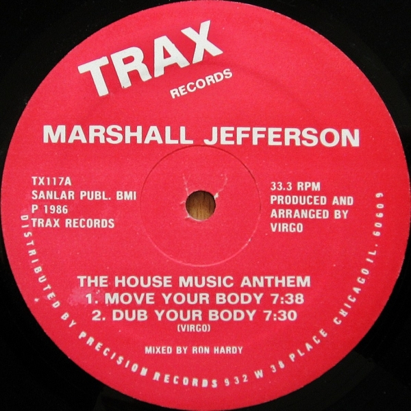 MARSHALL JEFFERSON / マーシャル・ジェファーソン / HOUSE MUSIC ANTHEM 