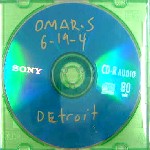 OMAR S / オマーS / Mix-CD Detroit 6-19-4(CD-R)
