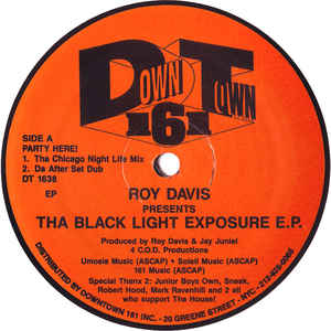 ROY DAVIS JR. / ロイ・デイヴィスJr. / Tha Black Light Exposure EP