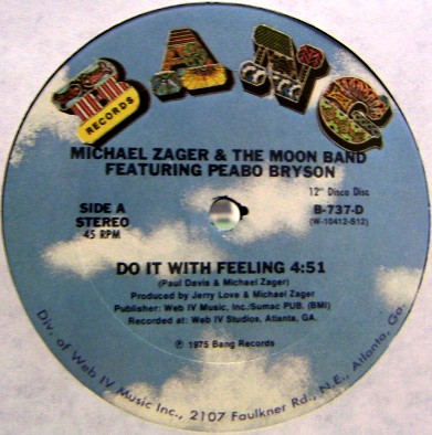 MICHAEL ZAGER & THE MOON BAND / Do It With Feeling