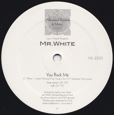 MR.WHITE(LARRY HEARD) / YOU ROCK ME(REPRESS) 