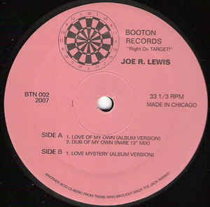 JOE R.LEWIS / Love Of My Own