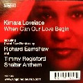 KIMARA LOVELACE / キマラ・ラヴレース / When Can Our Love Begin 