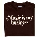 UBIQUITY APPAREL / Music Business T-Shirts(Chocolate:S)