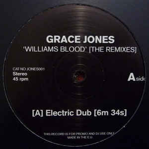 GRACE JONES / グレイス・ジョーンズ / Williams Blood(Remixes)