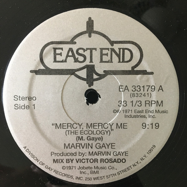 MARVIN GAYE / マーヴィン・ゲイ / MERCY MERCY ME