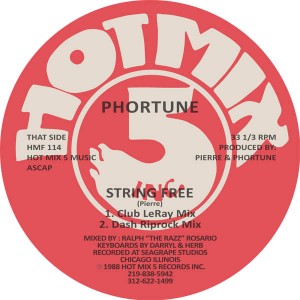 PHORTUNE / STRING FREE/CAN YOU FEEL THE BASS (REISSUE)