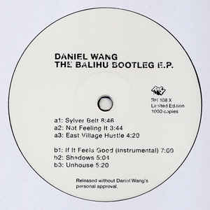 DANIEL WANG / ダニエル・ウォン / Balihu Bootleg E.P.