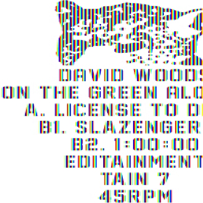 DAVID WOODS  / デイヴィッド・ウッズ / ON THE GREEN ALONE EP 