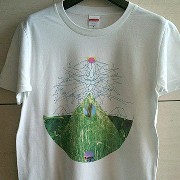 EYE / EYヨ (アイ) / Earth T-Shirts -White- (L) 