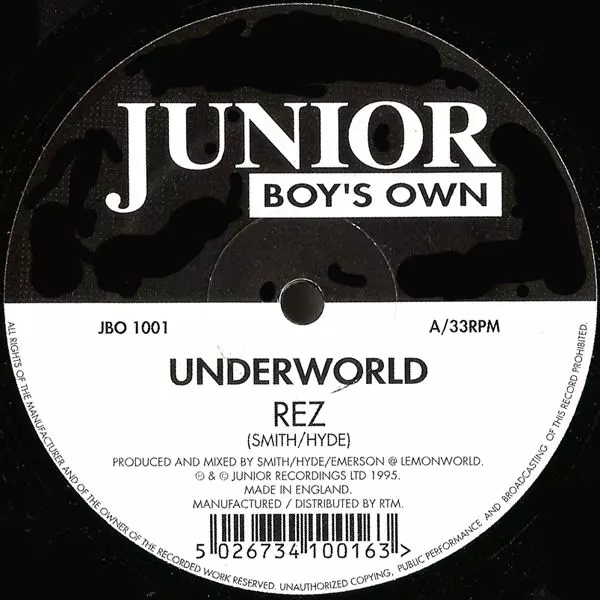 Rez/Cowgirl/UNDERWORLD/アンダーワールド/TECHNO CLASSIC ｜CLUB