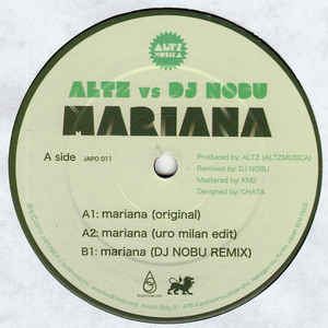 ALTZ VS DJ NOBU / Mariana