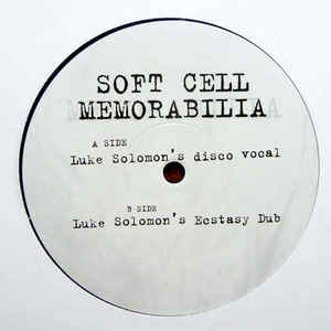 SOFT CELL / ソフト・セル / Memorabilia (Luke Solomon Mixes)