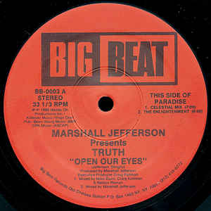 MARSHALL JEFFERSON / マーシャル・ジェファーソン / Open Our Eyes