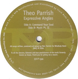 THEO PARRISH / セオ・パリッシュ / Expressive Angles