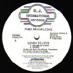PARIS BRIGHTLEDGE / Learn To Love