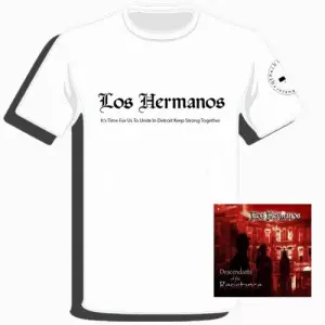 LOS HERMANOS / ロス・エルマノス / Descendants Of The Resistance ★ユニオン限定T-SHIRTS付セット/ホワイト (S)★ 