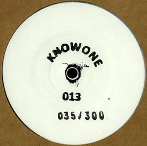 KNOWONE / Knowone 013 (Ltd Red Japan Edition)