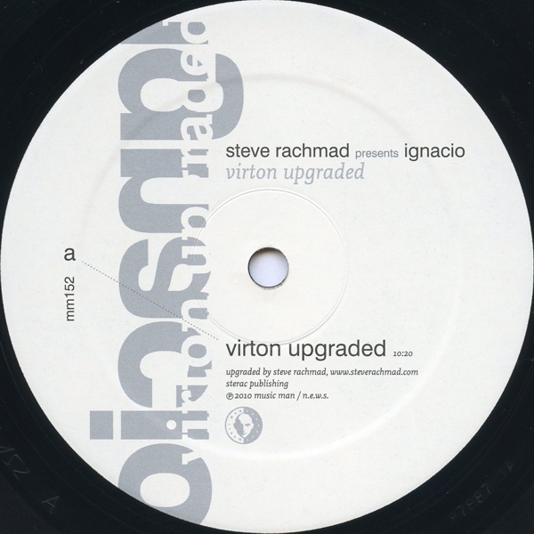 STEVE RACHMAD PRESENTS IGNACIO    / Virton Upgraded(Ben Klock Remix)