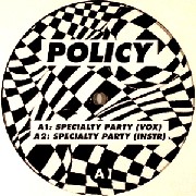 POLICY / Speciality Party