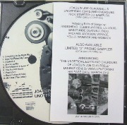 JOE CLAUSSELL / ジョー・クラウゼル / Unofficial Edits And Overdubs Kick Starter Edition (CD-R)