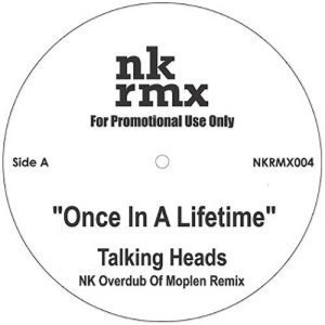 Talking Heads Once In A Lifetime,Bostich