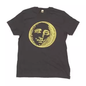 MISTER SATURDAY T-SHIRT / Grey / Yellow Moon Size:S