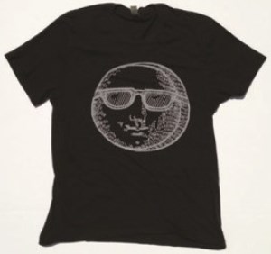 MISTER SUNDAY T-SHIRT / Black / Grey Moon Size:S