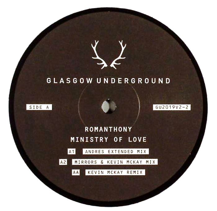 ROMANTHONY / ロマンソニー / Minstry Of Love (V2) Standard Edition (Andres / Kevin Mckay Remixes)