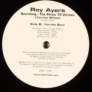ROY AYERS / ロイ・エアーズ / Searching - The Africa 70 Version (Yoruba Mixes) 