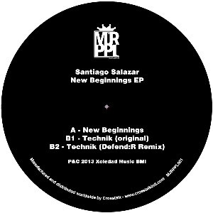 SANTIAGO SALAZAR / サンティアゴ・サラザール / New Beginnings EP 