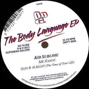 KID SUBLIME / Body Language EP 
