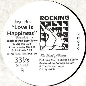 JAQUARIUS / Love Is Happiness 