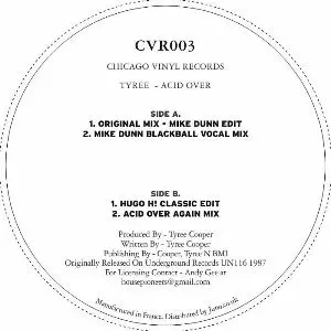 TYREE COOPER / タイリー・クーパー / Acid Over