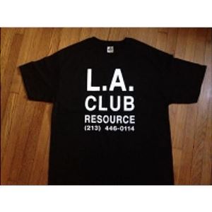 L.A. CLUB RESOURCE / LOGO SHIRT SIZE:S
