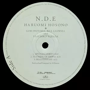 細野晴臣 N.D.E 細野晴臣 Haruomi Hosono - N . D . E